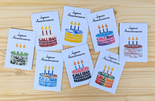 Carte anniversaire