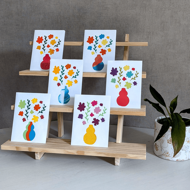 Carte bouquet de fleurs