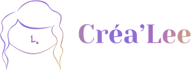 Logo de l'auto-entreprise Créa'Lee créatrice et graphiste bretonne création artisanale